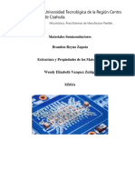 Materiales Semiconductores: Características y Comportamiento de los Tipos N y P