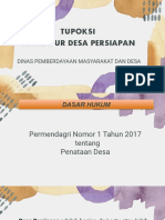 Bahan Tupoksi Desa Persiapan