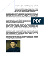 Biografia de Cristobal Colon