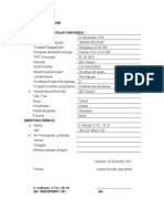 Format Identitas Diri