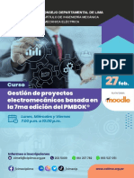 27-FEB-Gestión de proyectos electromecánicos basada en la 7ma edición de PMBOK