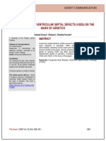 Heart J: Classification of Ventricular Septal Defects (VSDS) On The Basis of Genetics