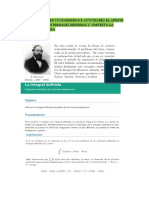 Aprende a calcular integrales definidas algebraicas