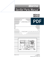 981-0264 Onan MDKAD MDKAE (Spec A-C) Marine Diesel Genset Parts Manual (01-1999)