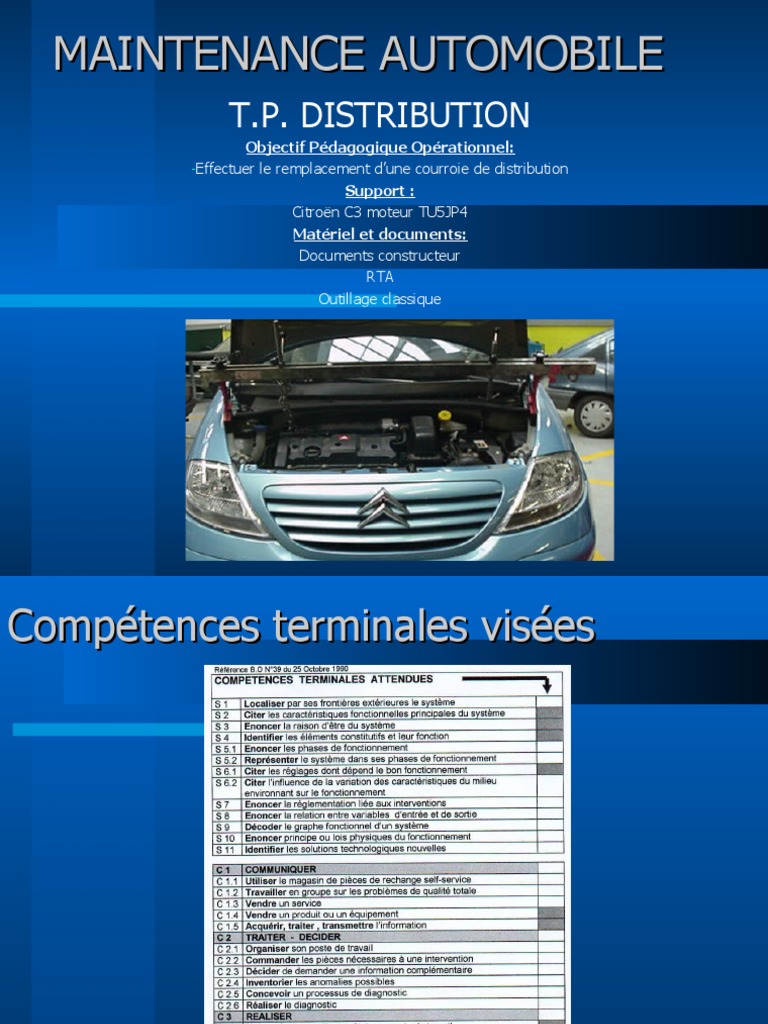 Cour Roie Distribution | PDF | Courroie | Technologie des véhicules