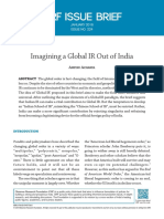 Imagining A Global IR Out of India