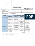 1 - RUBRICA DE SEMINARIO22 - 4c