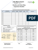 M-ANM-300000-GH00-FOR-000151 Rev 0 - Shackles and Chain Sling Inspection Checklist