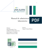 Administración de laboratorios: Manual para el buen funcionamiento