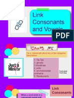 B2 Linking Consonants and Vowels