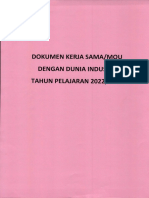 Dokumen Kerjasama Dengan Industri