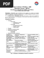 Met 03 Weldability - Welding of C-MN, LA Steels - CI