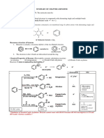 Summary of Chapter 6 Benzene