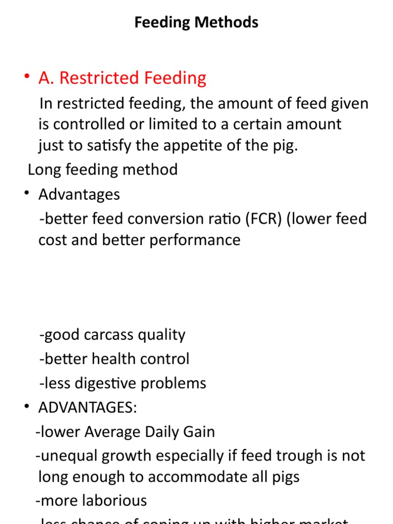 Feeding Methods | PDF | Cooking, Food & Wine | Technology & Engineering