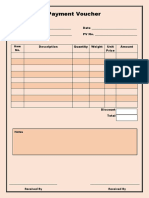 Payment Voucher Format 29