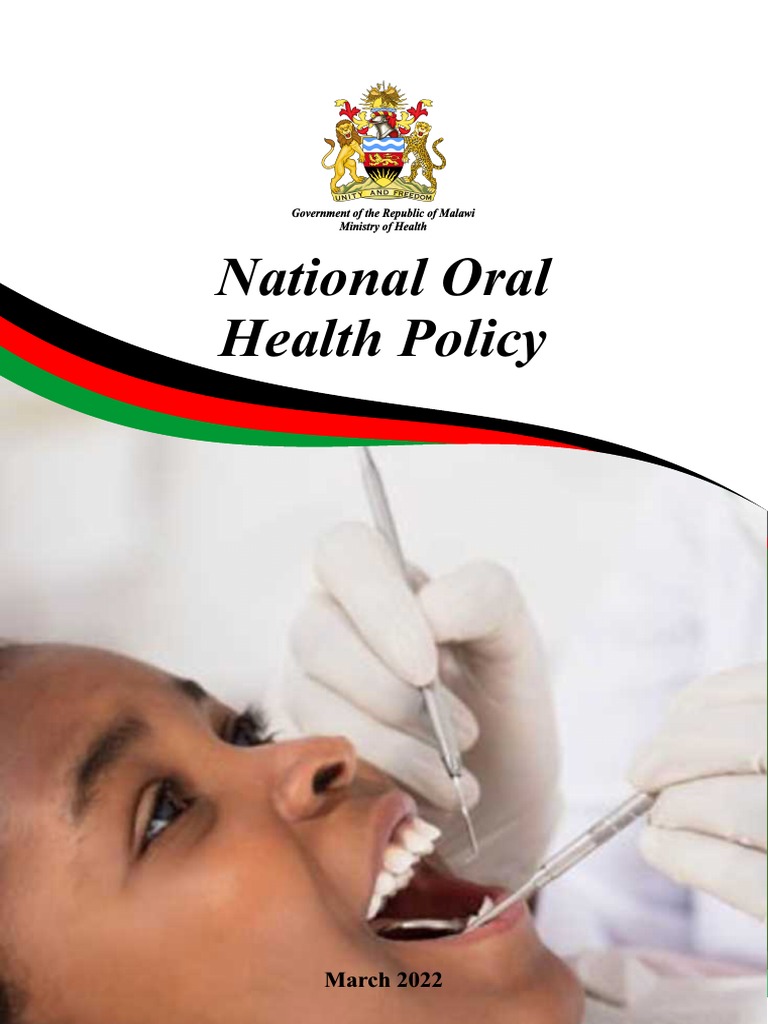 National Oral Health Policy VR 12 Revised Final PRINT VERSION 17 03 22
