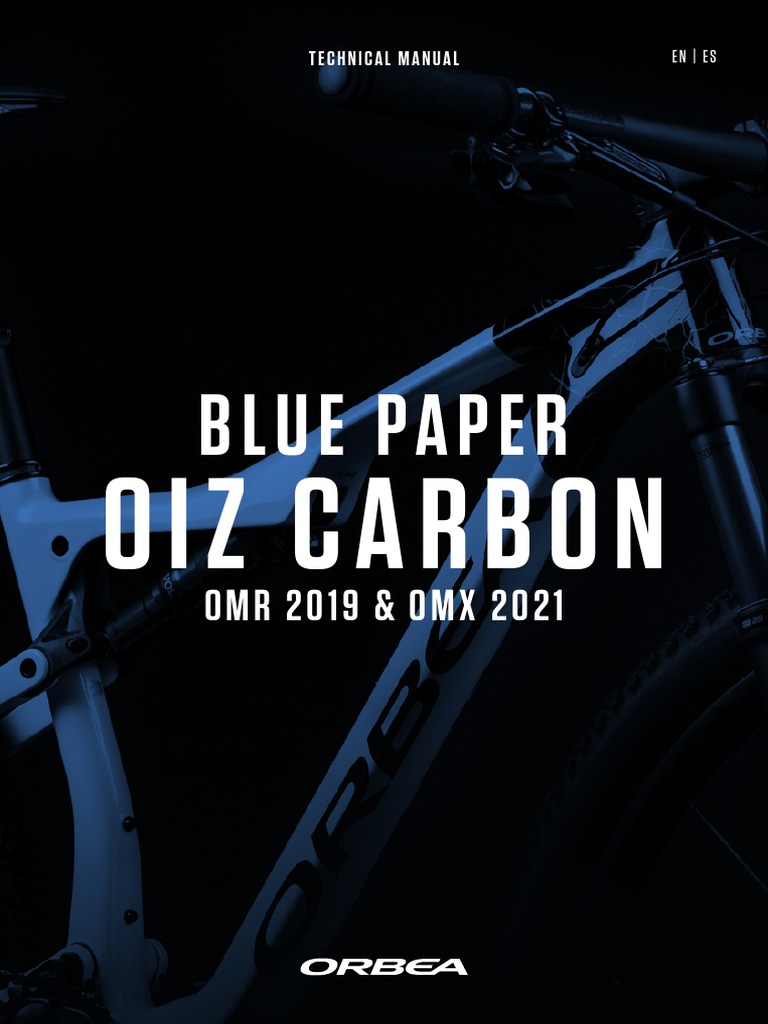 Oiz Carbon Omr 2019 Omx 2021 Bluepaper En Es PDF Bearing Mechanical Mechanical Engineering