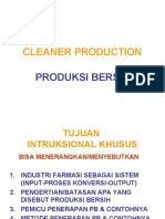 CLEAN PROD MENINGKATKAN LINGKUNGAN & PROFIT