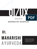 Mrinmoyee UX Sample Works