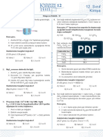 Sınıf 12. Sınıf Kimya Kimya: PT (K) PT (K) K CL