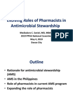 Evolving Roles of Pharmacists in AMS by Dr. Mediadora Saniel