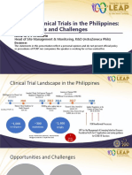 2.2.3 Excel - Ordinario - COVID19 Clinical Trials in The Philippines Opportunities and Challenges