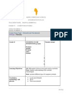 Intervention Plan G8 Computer