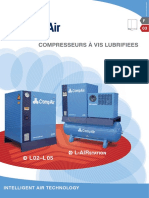 Compresseurs À Vis Lubrifiees: L 02-L 05 L-Air