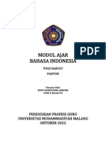 Modul Ajar Bahasa Indonesia: Pendidikan Profesi Guru Universitas Muhammadiyah Malang OKTOBER 2022