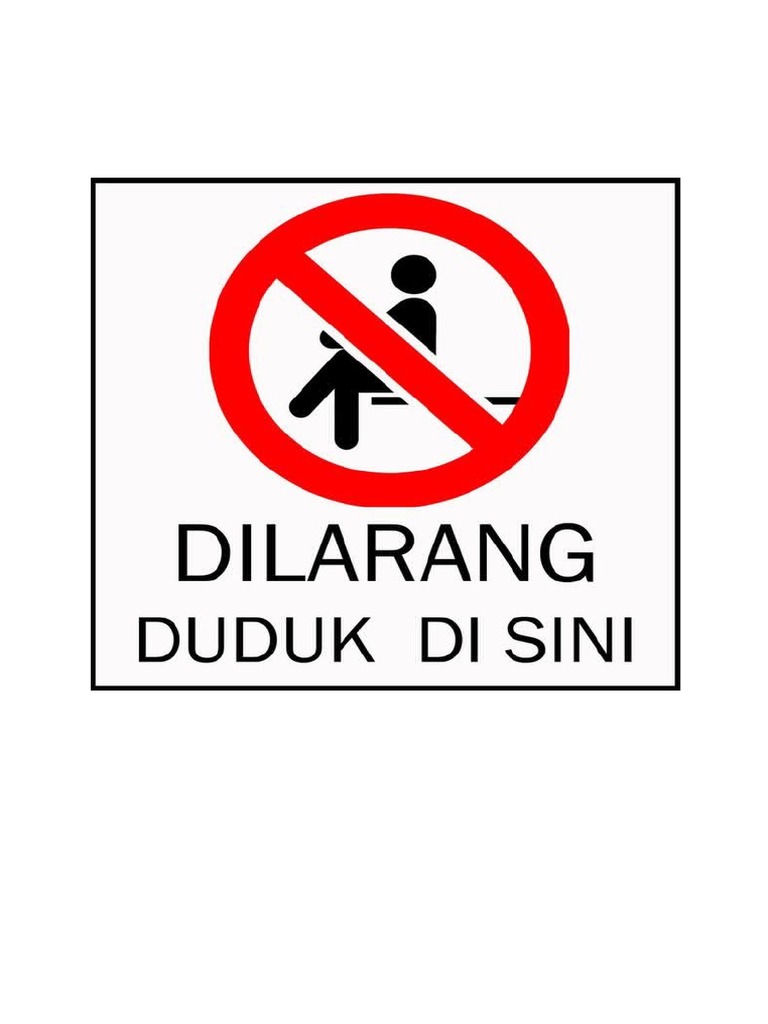 Dilarang Duduk | PDF