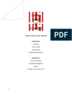 Operations Management Final Report