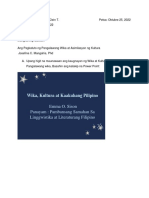 Gawain para Sa Paksang Pag-Aaral NG Pangalawang Wika