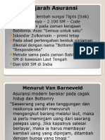 Sejarah Dan Pengertian Asuransi