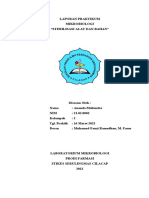 LAPORAN PRAKTIKUM Mikrobiologi