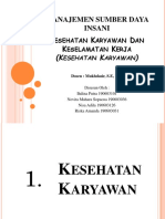 Tugas Msdi-Kesehatan Karyawan