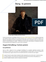 August Strindberg Le Peintre