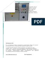 Dry Arc Resistance Tester