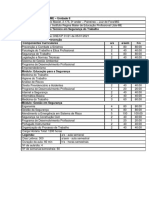 Colégio Cecon Juiz de Fora - Técnico em Segurança Do Trabalho - Matriz Curricular