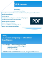 Aerobiología: Temario y procesos alérgicos