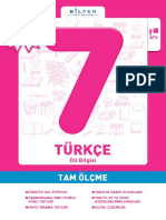 Türkçe: Tam Ölçme