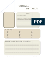 Tarot Journal de Tarot 1