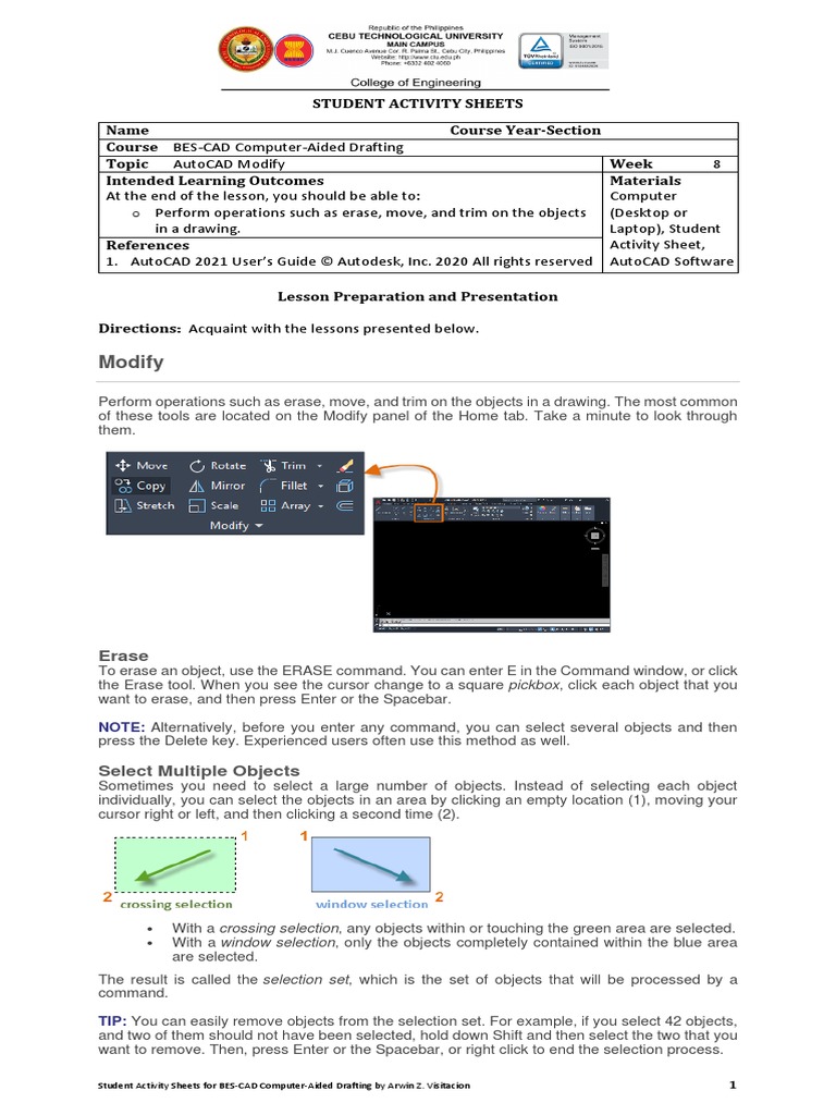 Week 8 | PDF | Auto Cad | Computing