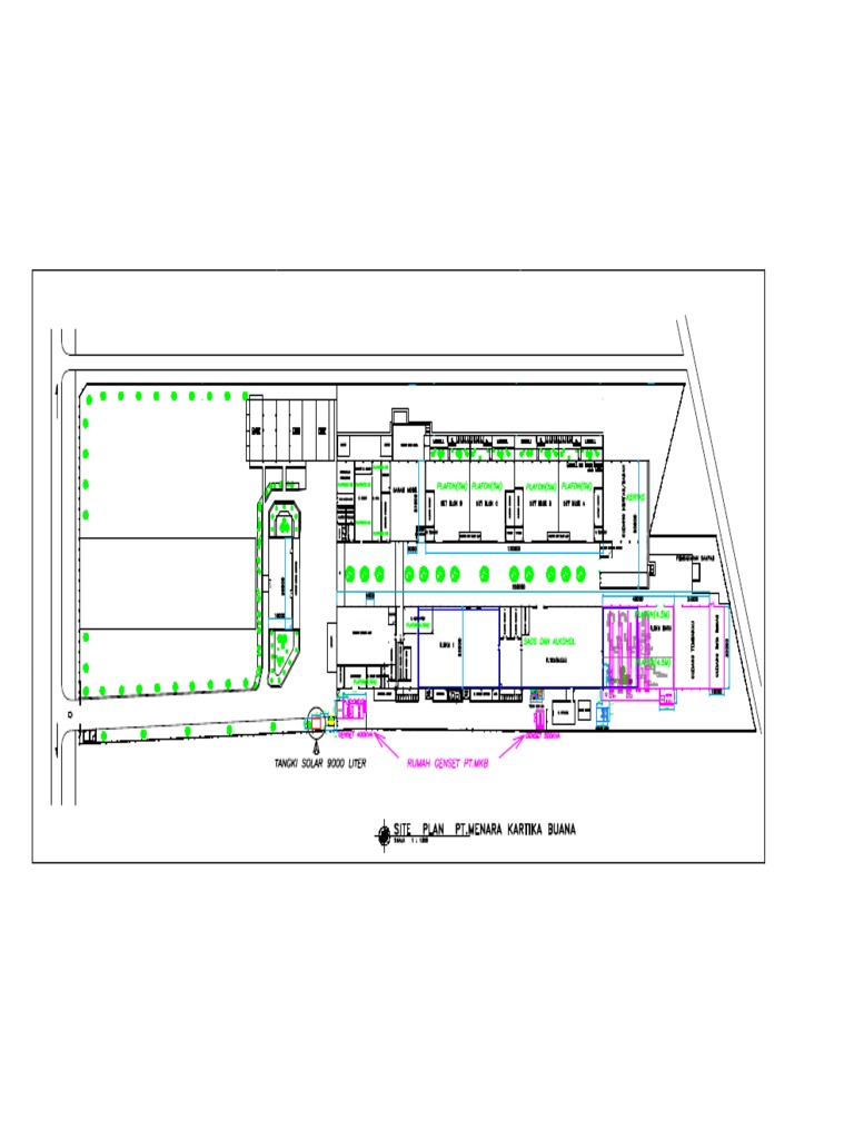 Site Plan Menara | PDF
