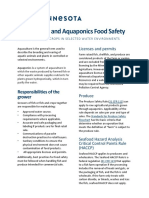 Aquaculture and Aquaponics Food Safety Guide