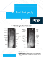 Lower Limb Radiography