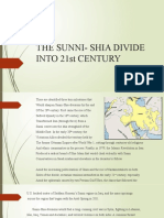 THE SUNNI SHIA DIVIDE INTO 21st CENTURY Ivy Intro.