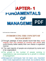 Chapter 1 - Fundamentals of Management