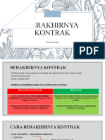 Berakhirnya Kontrak