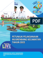 Buku Bappeda Musrenbang Kecamatan 2022