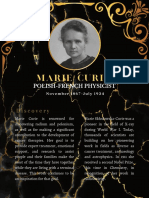 Marie Curiee (36 × 48 In)